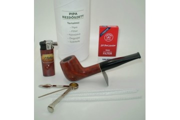 Szabó Bruyer pipa kezdőszett sima